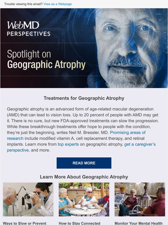 Geographic Atrophy: Breakthrough Treatments