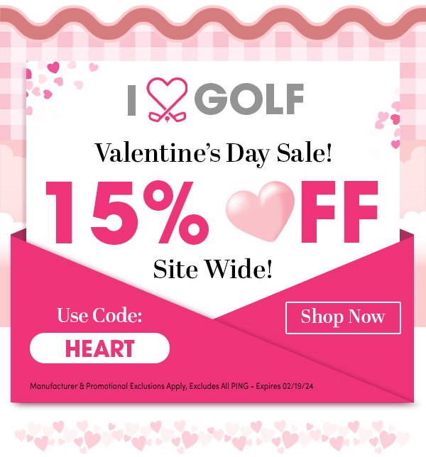 15% Off SITE Wide For Valentine's Day - Shop NOW!