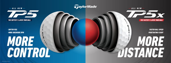 Introducing The All-NEW TaylorMade TP5/X Golf Balls - Shop NOW!