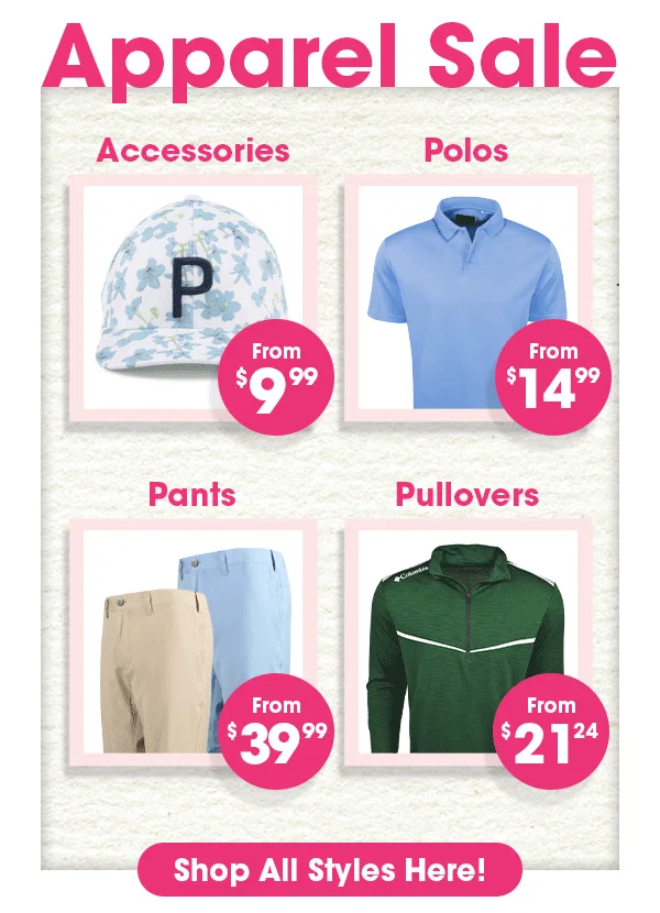 Apparel SALE! Deals As Low As $9.99 - Shop NOW!