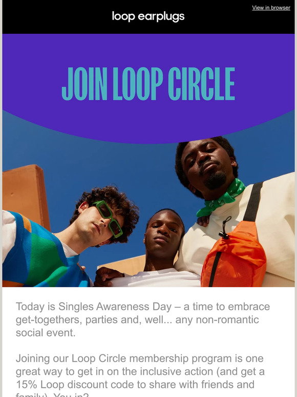 Loop: Step into Loop Circle | Milled