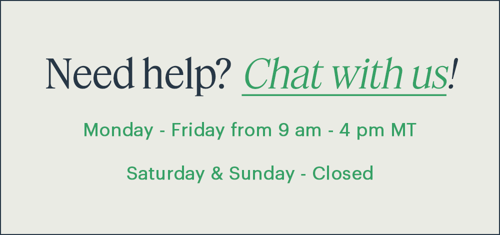 Need help? Chat with us!
