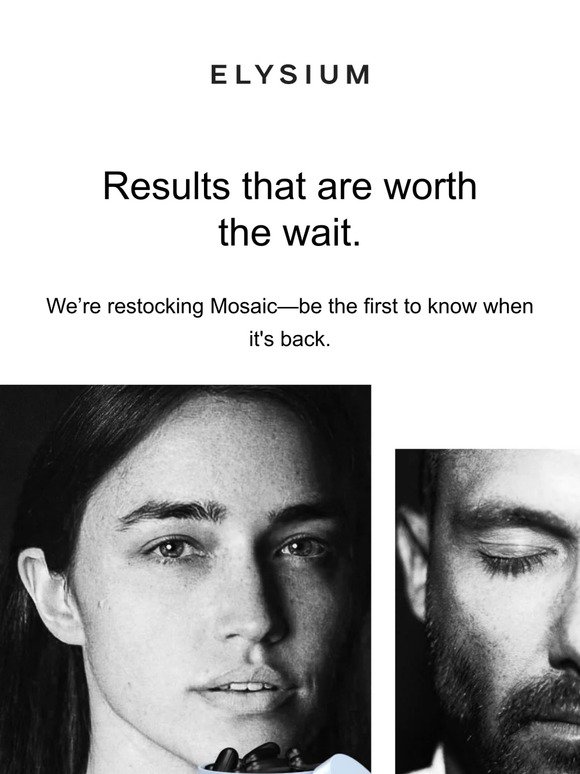 Get notified first—Mosaic is coming back.