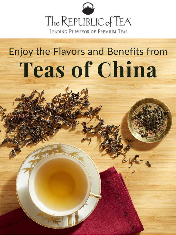 The Republic of Tea Popular Chinese Teas Milled