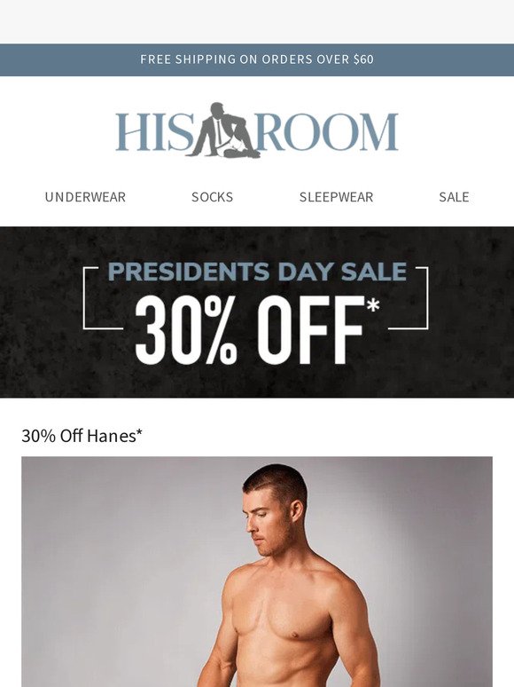 Early Access! 30% Off Presidents Day Sale!
