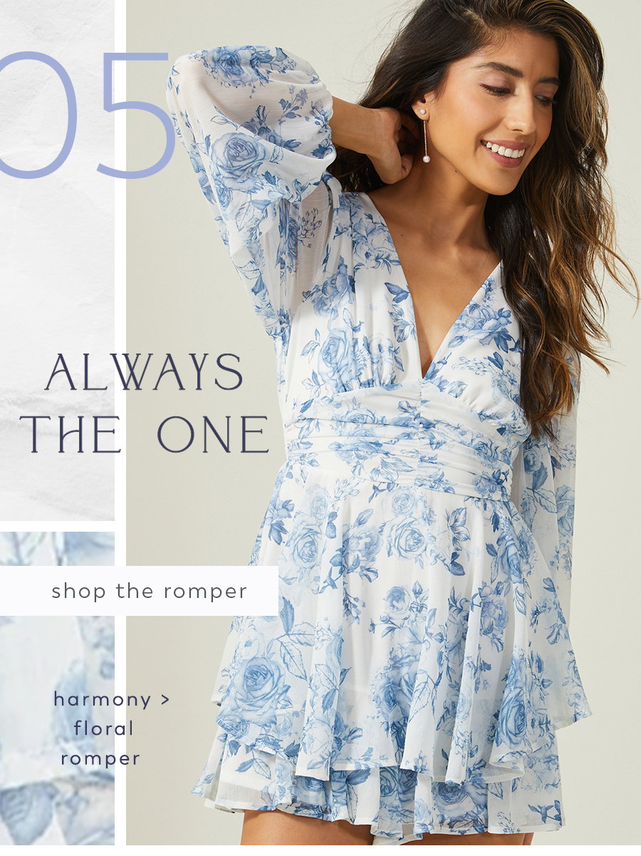 Shop the Harmony Floral Romper