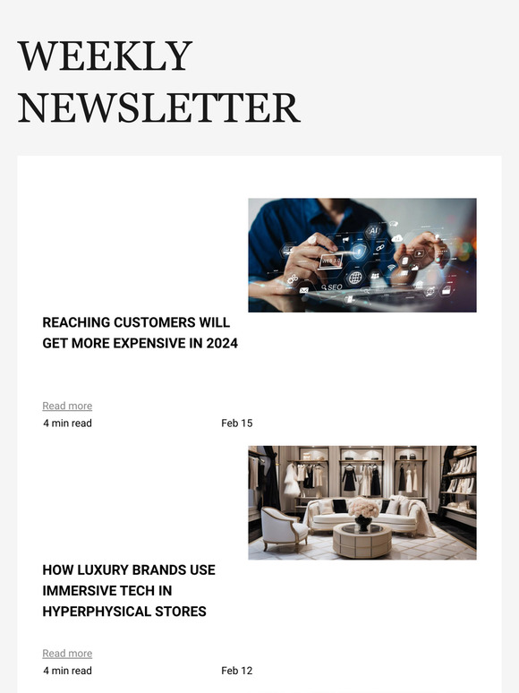 Reaching customers will get more expensive in 2024
