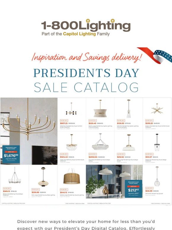 The EASIEST way to Save: President's Day Deals Catalog