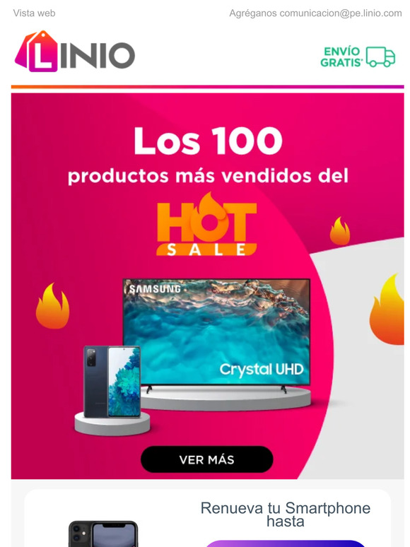 Lo más vendido de Hot Sale 🔥