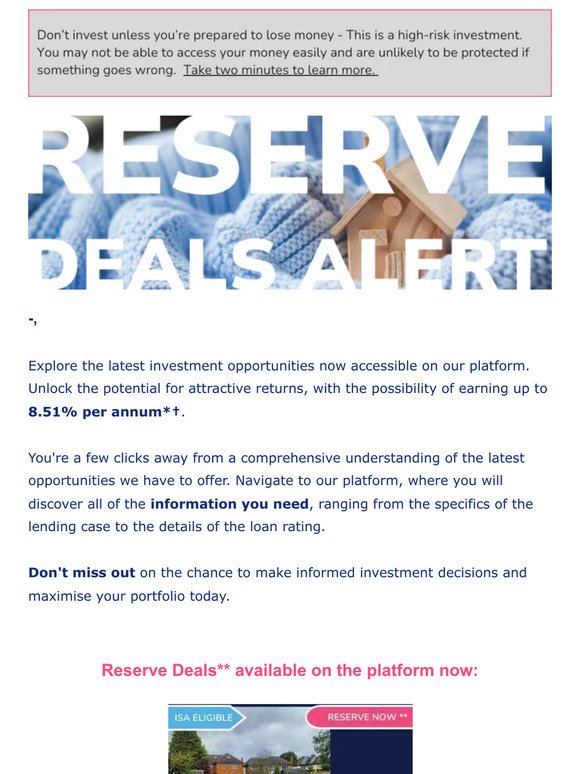—, don't miss out on the latest reserve deals!