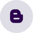 Purple Blog Icon