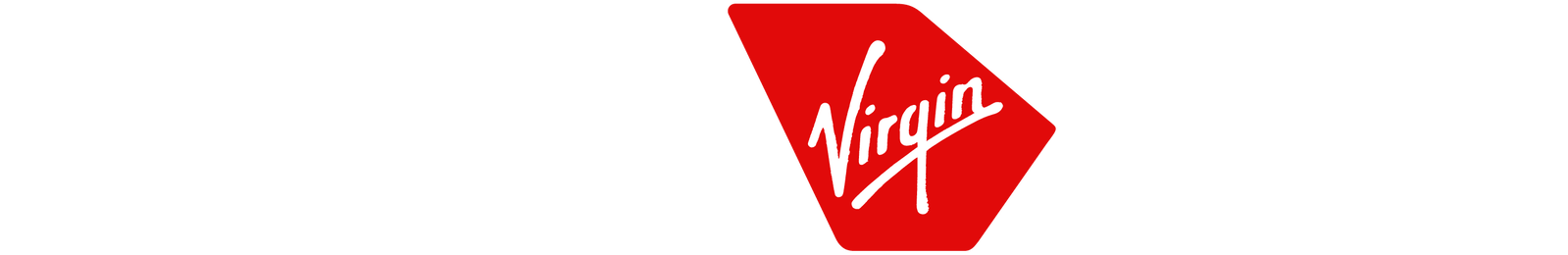 White Velocity Logo next to Red Tail Virgin Australia Logo
