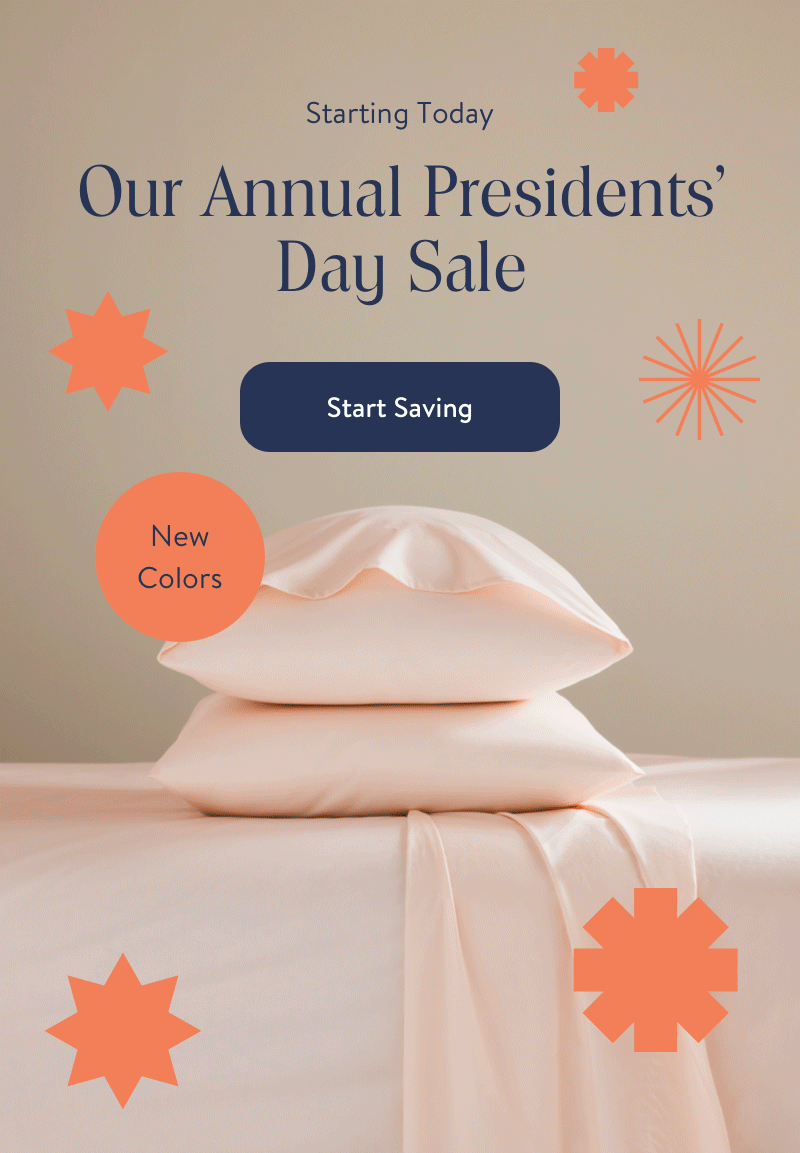 Brooklinen Our Annual Presidents' Day Sale is Here Milled