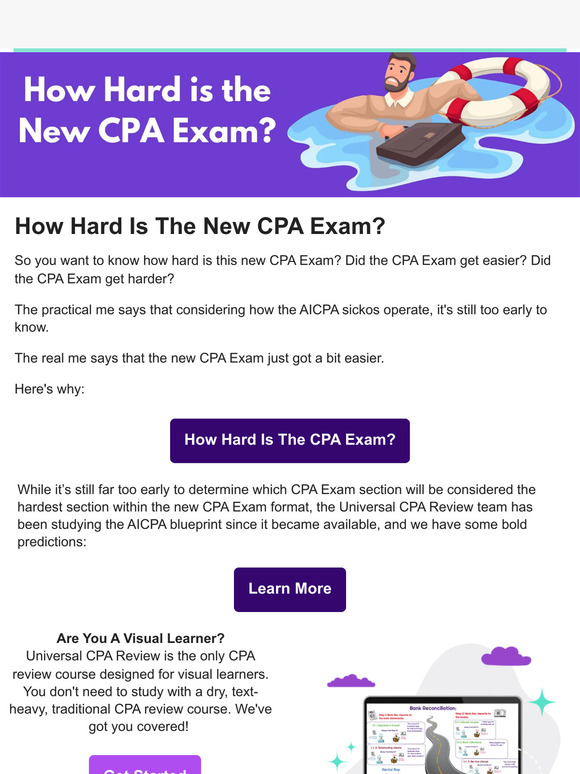 🤫 How Hard is the New CPA Exam?