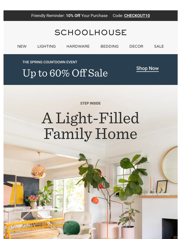 Schoolhouse: Step Inside: A Light-Filled Family Home | Milled