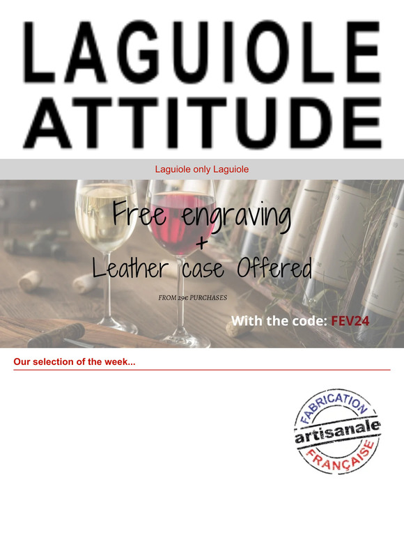Don't miss our offer of the week !