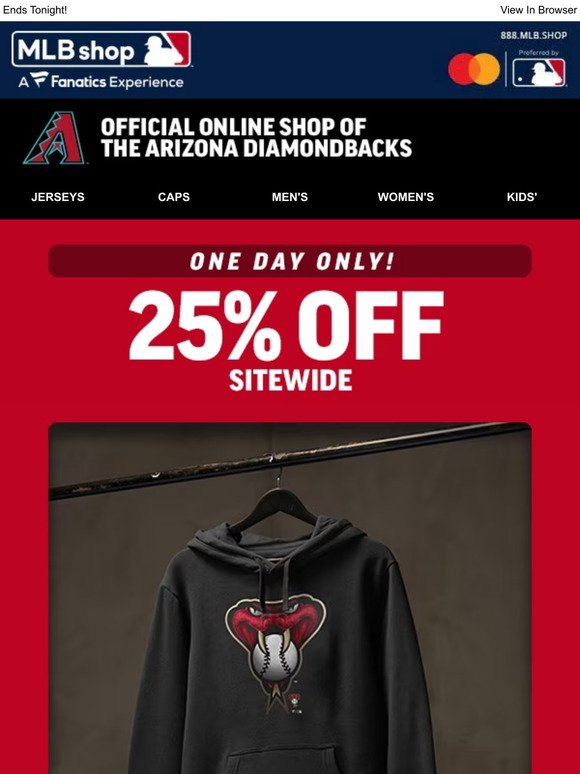 Baseball Fever: 25% Off Sitewide, Today Only