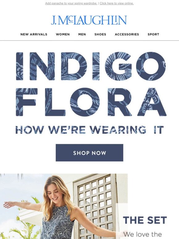 Trending Now: Indigo Flora