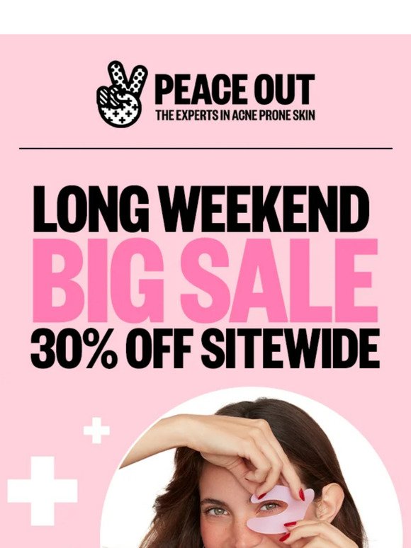 🎉 30% OFF Sitewide For The Long Weekend!