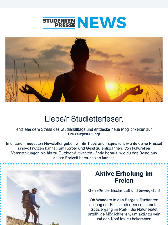 🏃‍♀️ Raus in die Natur - erweitere deinen persönlichen Horizont 🌳