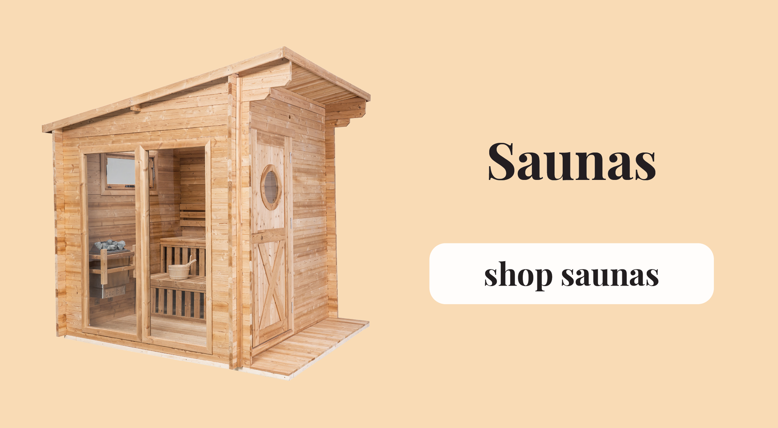 Saunas: shop saunas