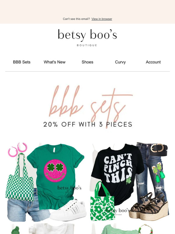 ☘️ St Paddy's BBB Sets ☘️