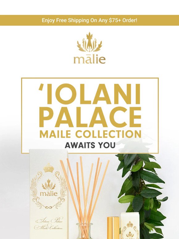 'Iolani Palace Maile Collection 🌿