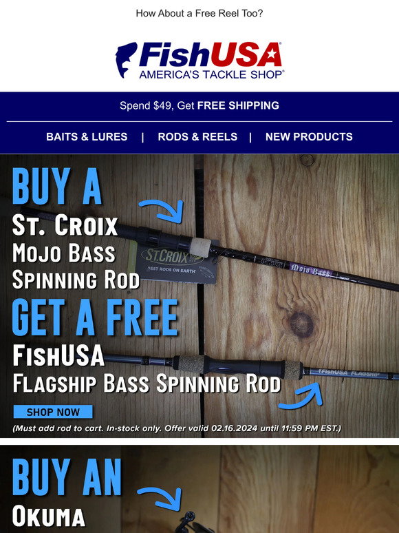 FishUSA.com: New & In-Stock Baits - Load Up