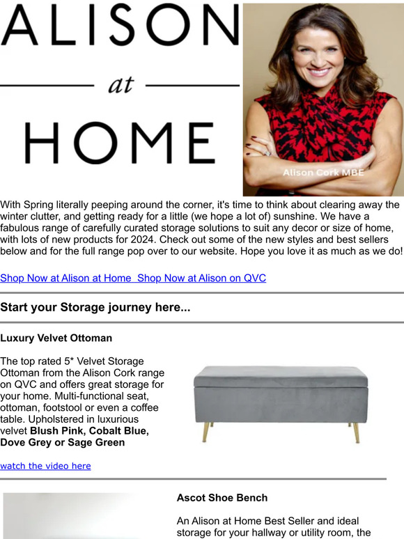 Set up for Storage Solutions this Spring