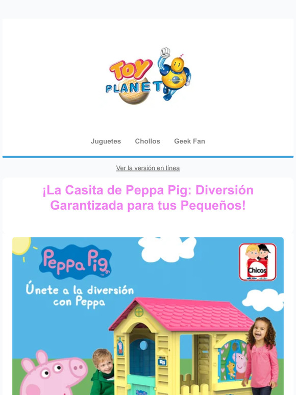 🐷Juega con la casa de Peppa Pig.