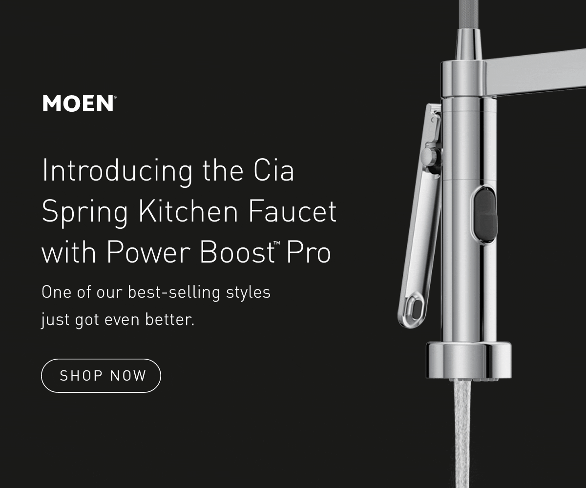 Introducing the Cia Spring Kitchen Faucet with Power Boost Pro
