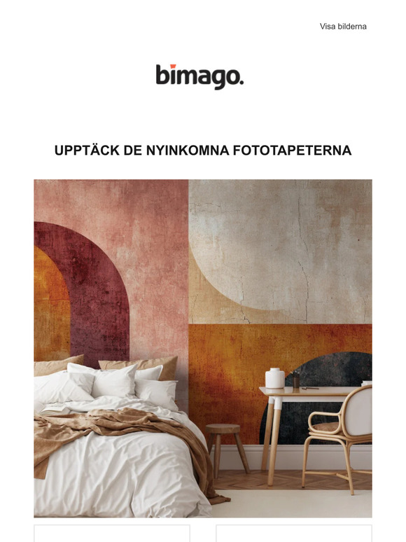 Upptäck de nyinkomna fototapeterna