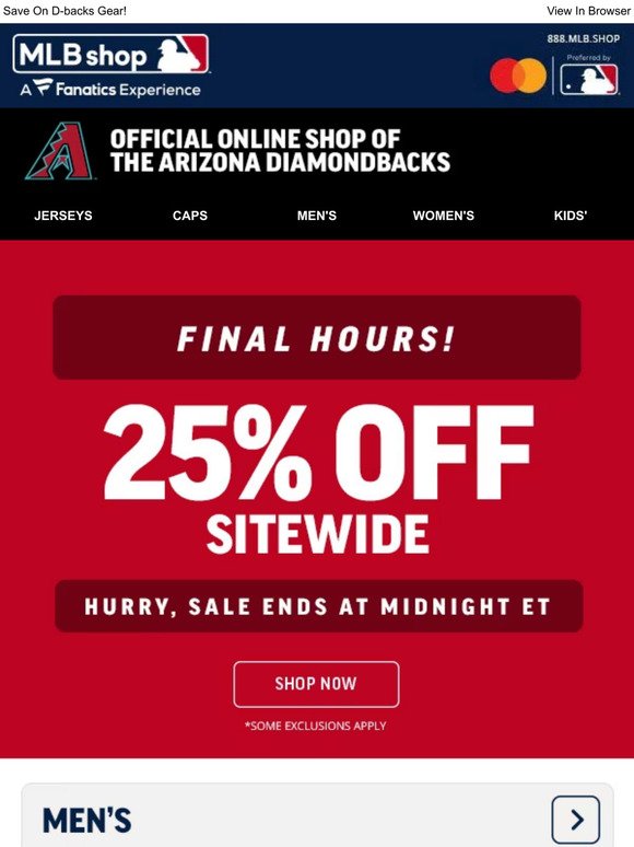 25% Off Sitewide | Act Fast, Savings End @ Midnight