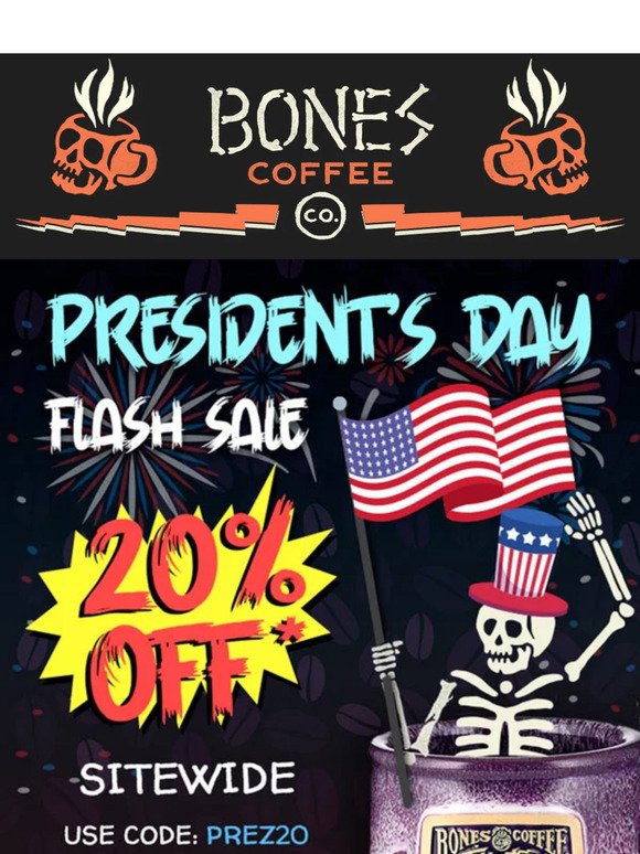 FLASH SALE: 20% OFF SITEWIDE 🇺🇸