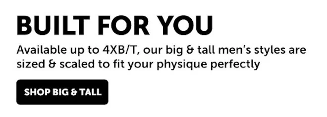 Hanes: Find your Perfect Fit with Big & Tall Sizes | Milled