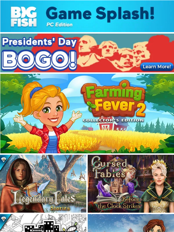 Big Fish Games: All new Farming Fever! | Milled