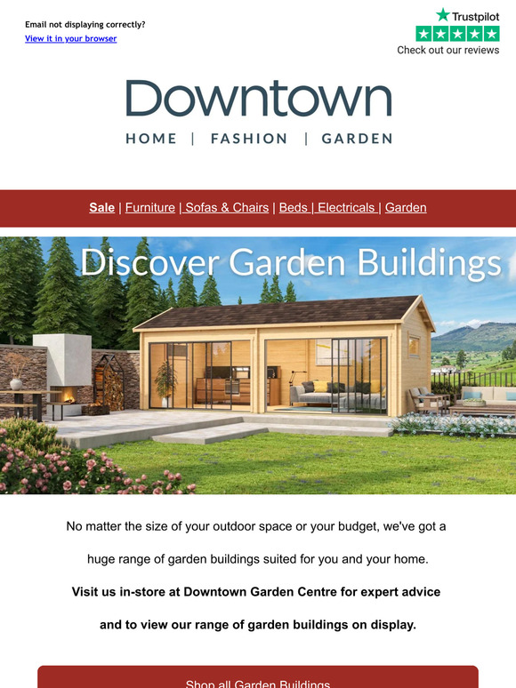 Oldrids & Downtown: Garden rooms, Sheds and Greenhouses for every ...