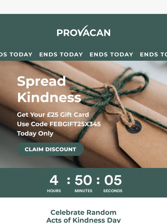 LAST CHANCE: Grab a £25 Gift Card for You or a Friend 🎁