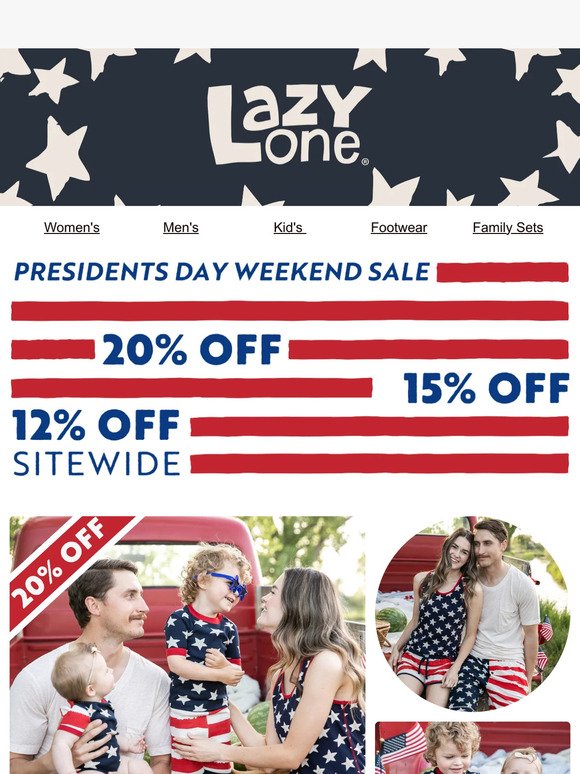 🇺🇸 President's Day Sale! Save 12-20% Site-Wide!