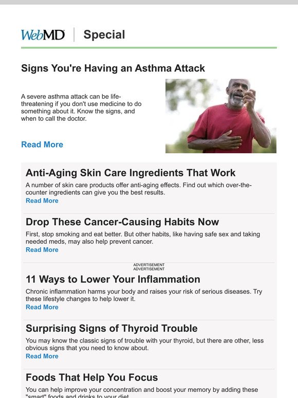 Signs You're Having an Asthma Attack