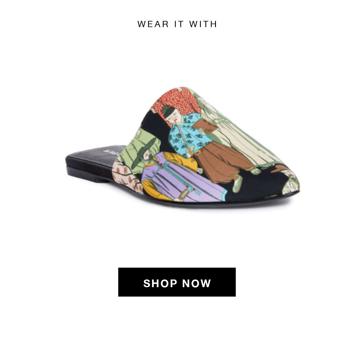 Wear it with the dynasty slides.