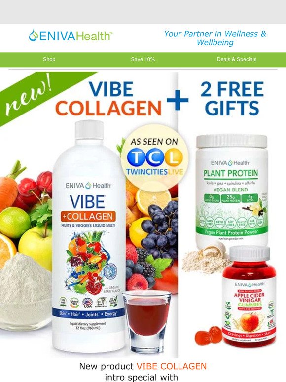 📣NEW COLLAGEN PRODUCT SPECIAL OFFER!  2 Free Gifts + Free Shipping 😀