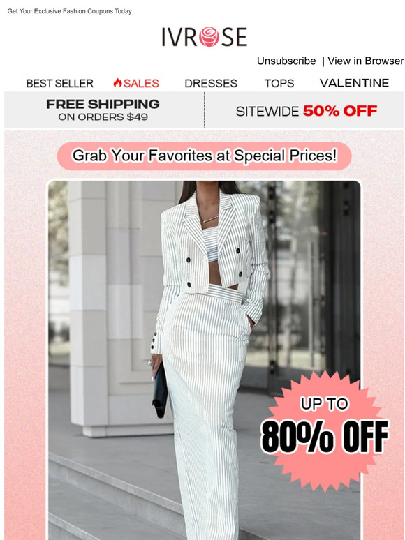 Be the First to Flaunt Our New Arrivals