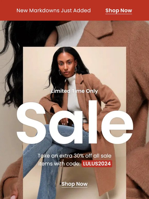 SALE IS *EXTRA* ON SALE!
