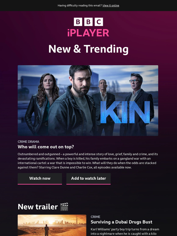 BBC: Crime drama: Kin | The BAFTA Film Awards | Piano Room Month 2024 ...