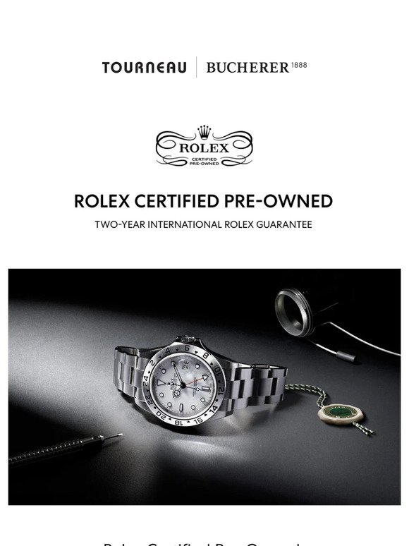 Rolex Certified Pre-Owned Explorer