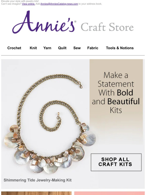 Annie's Craft kits as low as 6.99! Milled