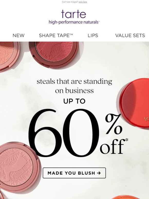 STEALS UP TO 60% OFF