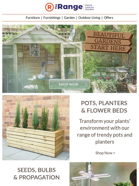 Spring Fever? Get your garden ready with our latest arrivals!