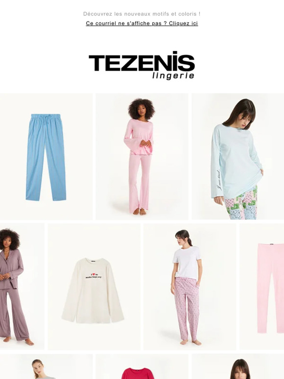 Tezenis: Vous allez adorer nos nouveaux pyjamas🌙🆕 | Milled